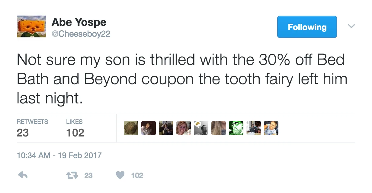 Tooth Fairy fail