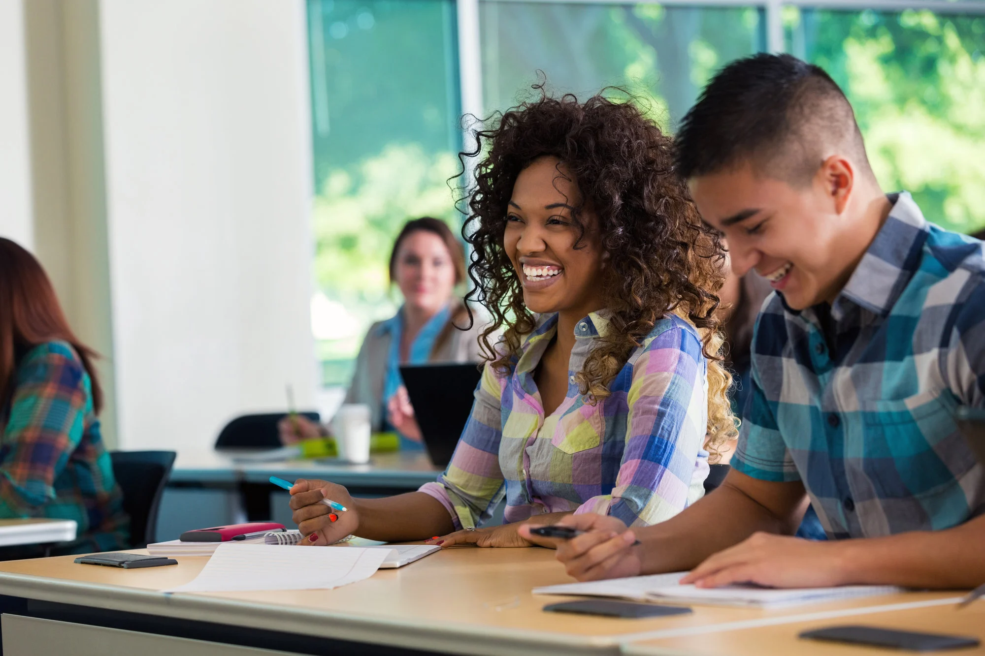 You're encouraged to go to college.