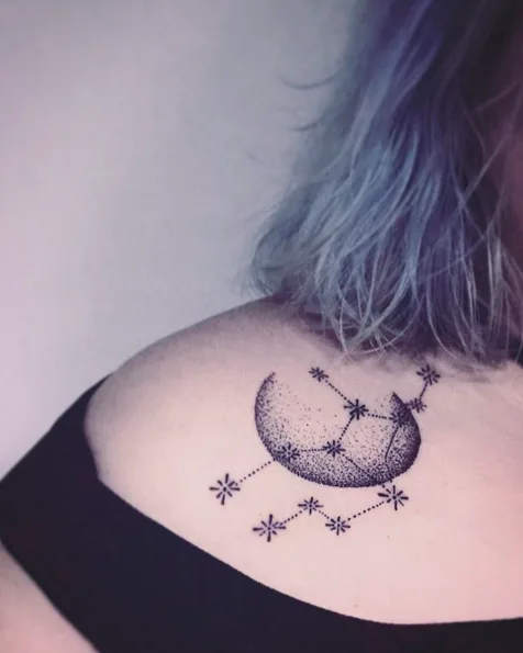 Constellation sky.