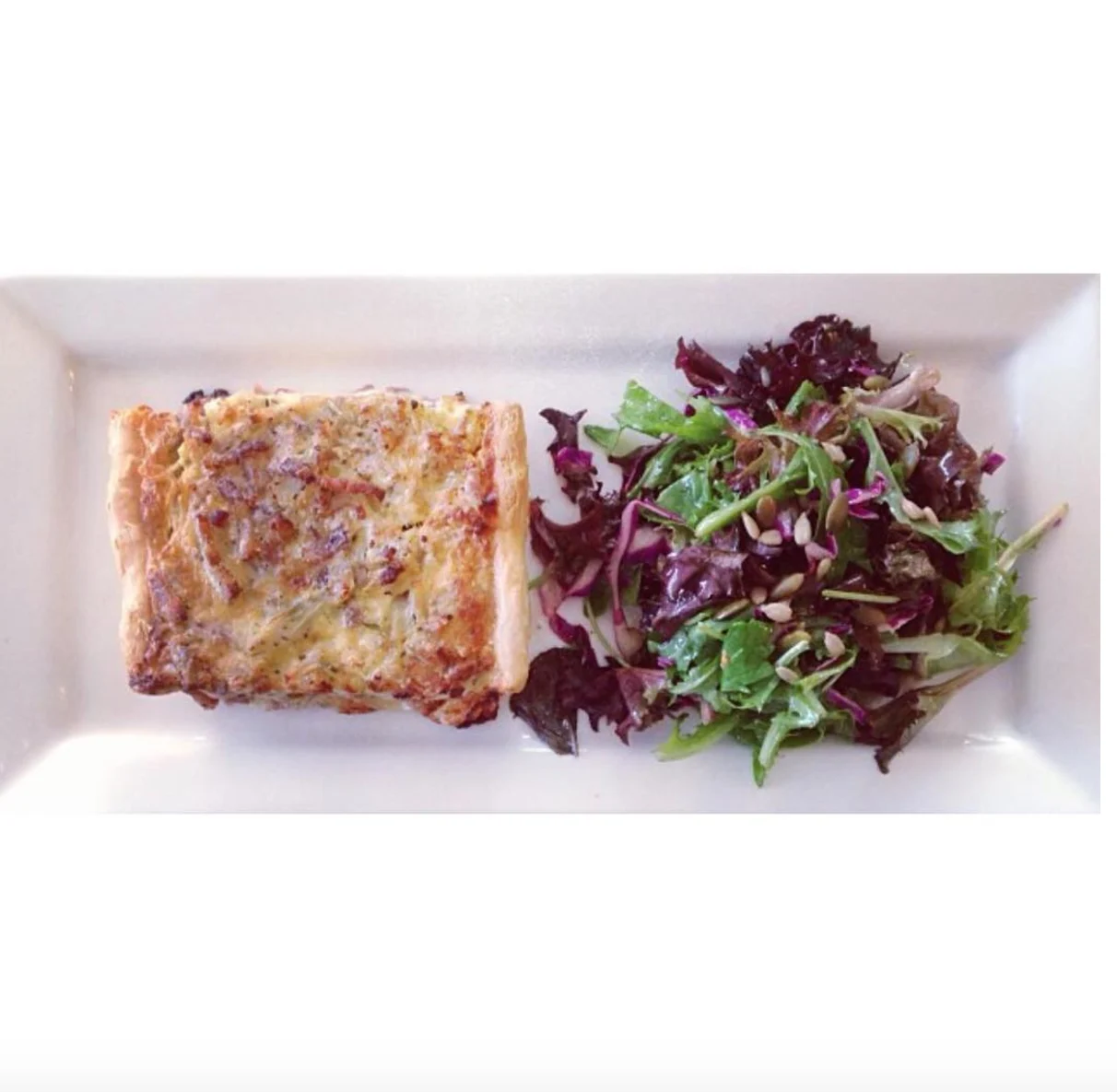 Bacon and Cheese Quiche