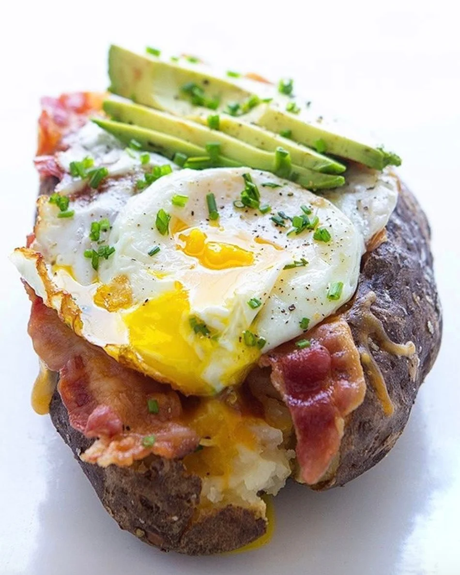 Breakfast Potato Boats