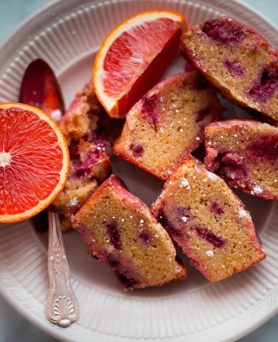 Almond Raspberry Cakes