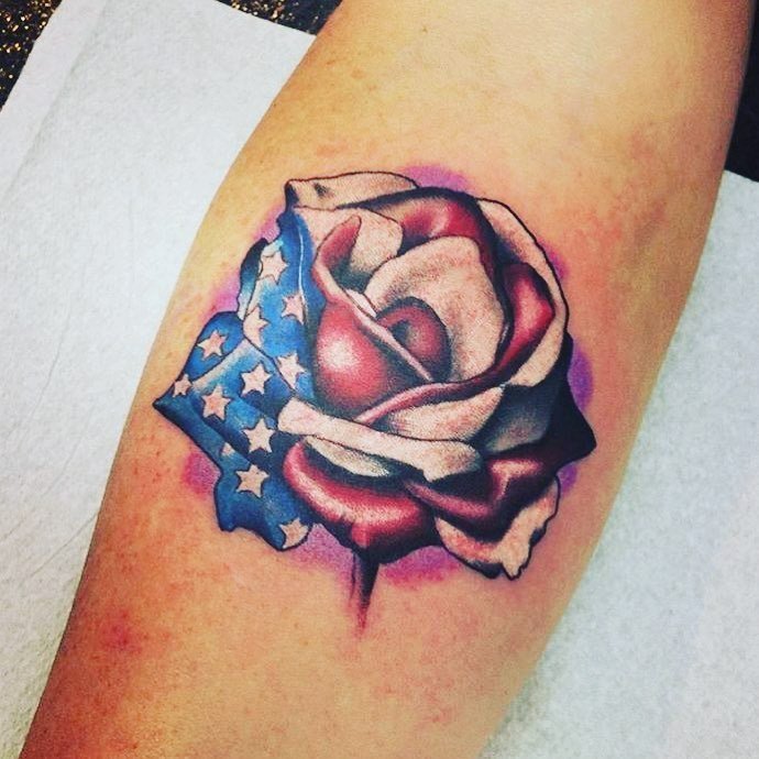 Patriotic tattoos that celebrate USA  Body Art Diary