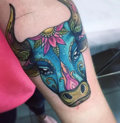 Elaborate and Whimsical Zodiac Tattoo