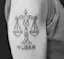 Labeled Line Drawing Zodiac Tattoo-placeholder