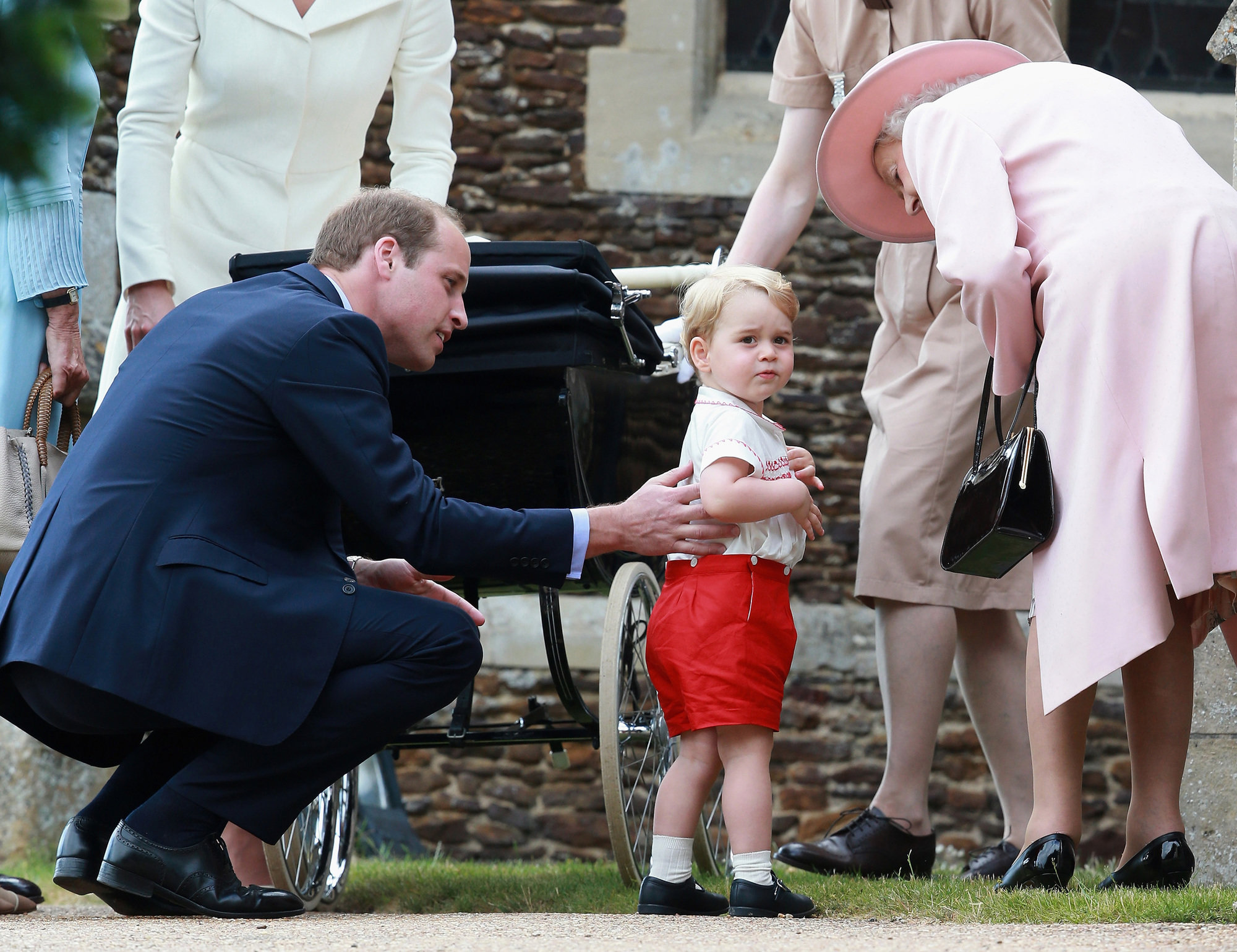 Handling Stuff at Charlotte's Christening