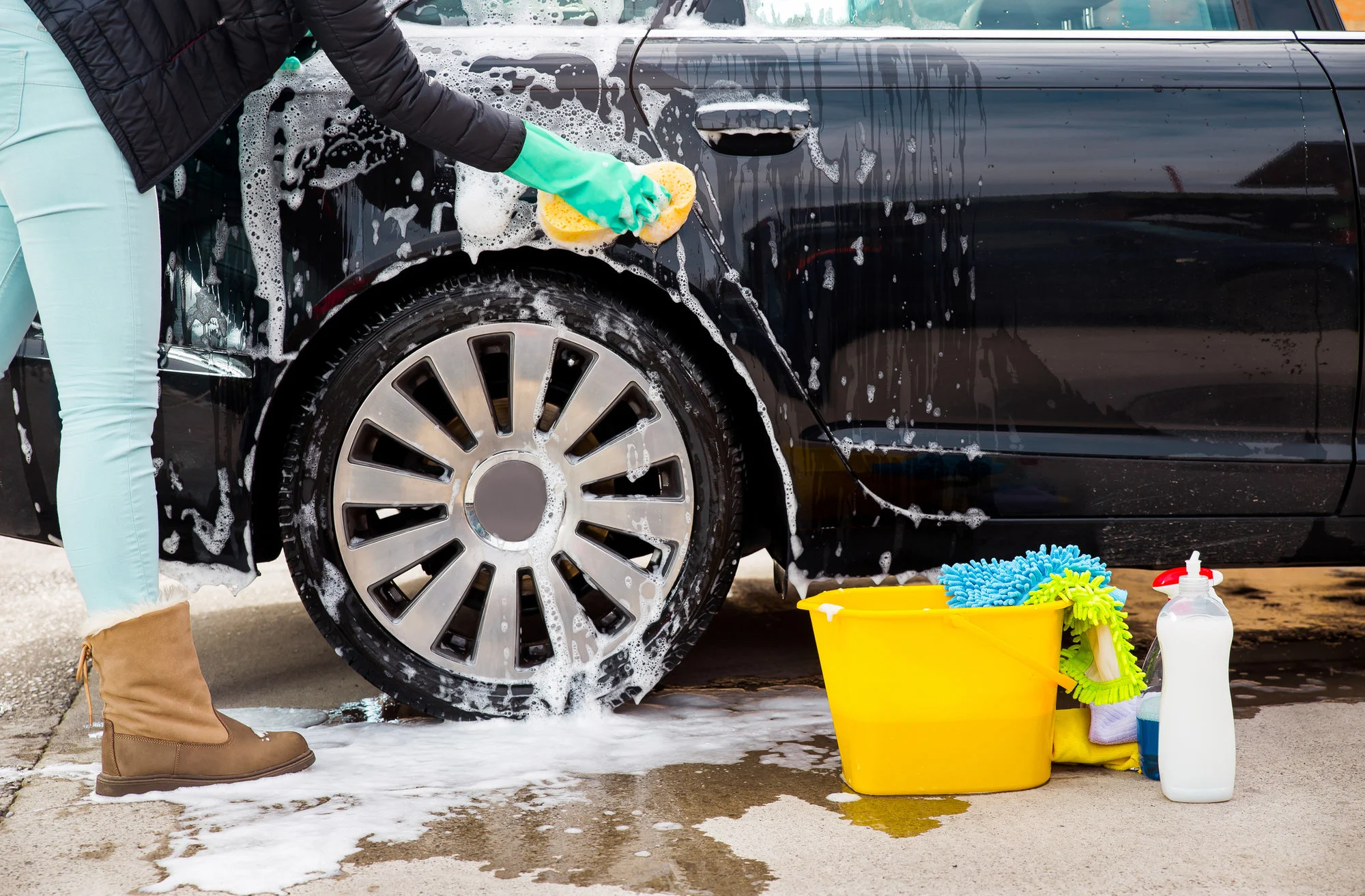 Working at the Car Wash