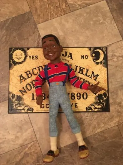 There's this $100 possessed Urkel doll, which was dropped off at a woman's doorstep by her spited ex-boyfriend (who also dabbles in the dark arts).