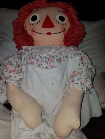 There's this $150 Raggedy Annabelle doll, which was inherited by someone's recently deceased grandmother.
