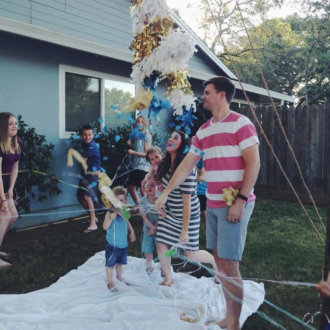 A Gender Reveal Piñata