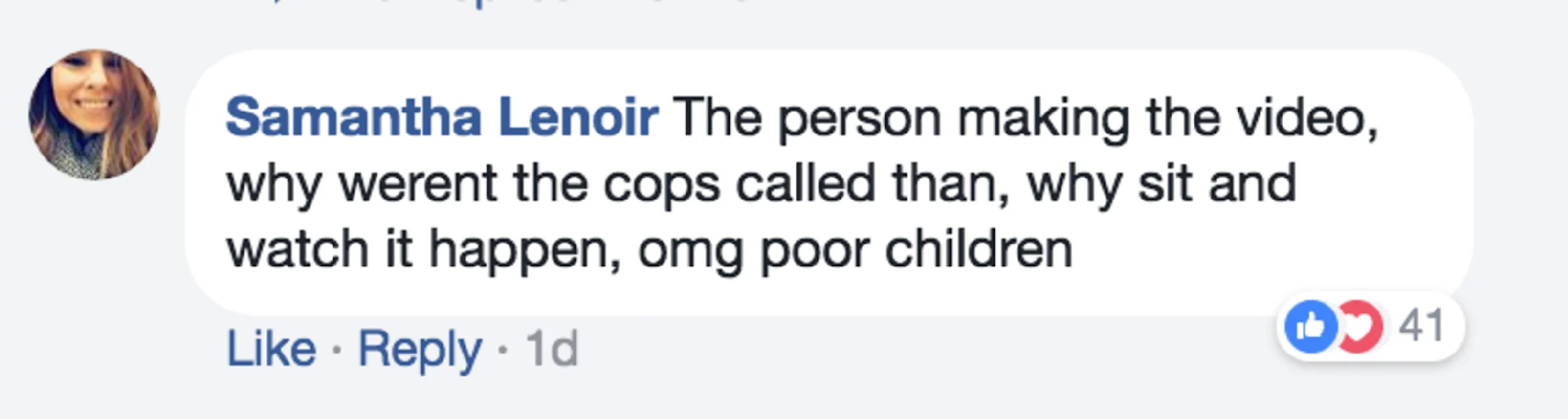 Some even called out the person who recorded the video.
