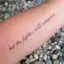 But the Fighter Still Remains Quote Tattoo-placeholder