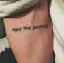 Enjoy the Journey Quote Tattoo-placeholder