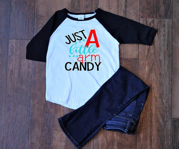 Arm candy shirt Arm candy shirt