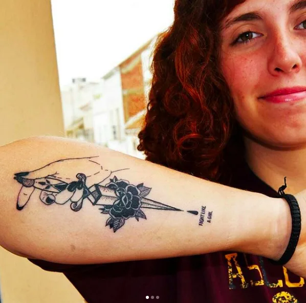 Fight like a girl.