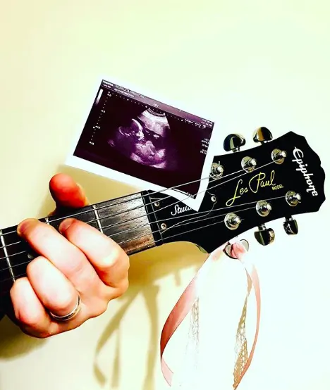 Future rock star.