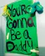 A sign for daddy-to-be.-placeholder