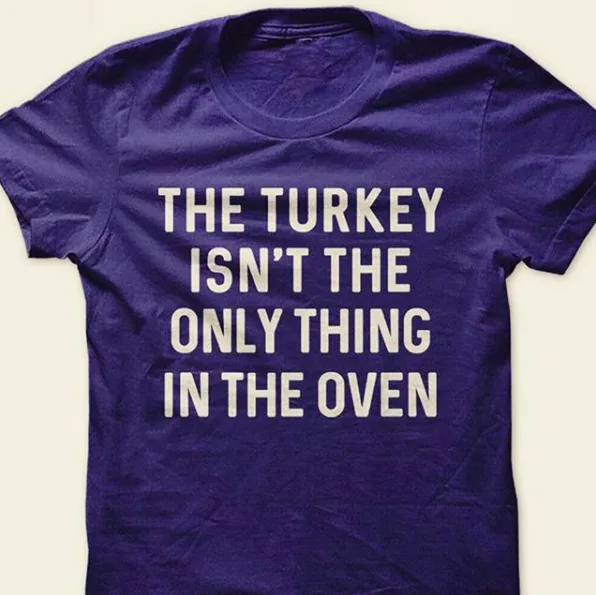 For a Thanksgiving reveal.