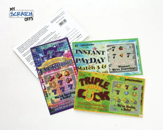 Scratch-off announcement.