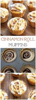Cinnamon Roll Muffins
