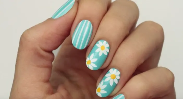 Baby Blue Daisies