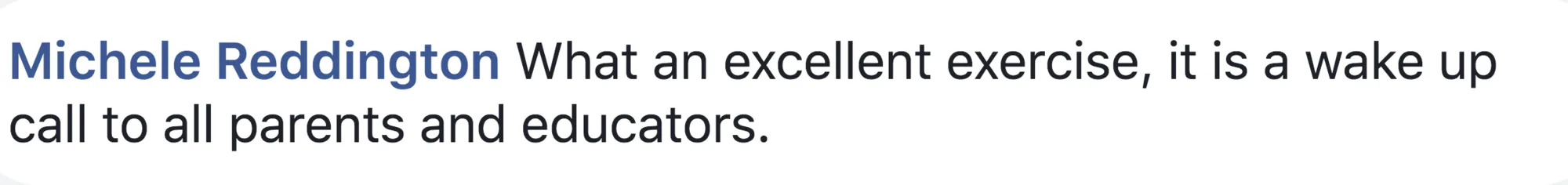 These admissions were definitely shocking, but they were also eye-opening for a lot of parents.