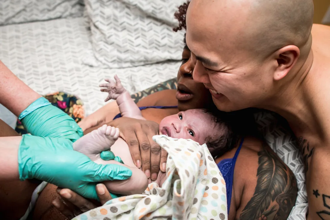 Mom Labored for More Than a Day Before Meeting Her Girl