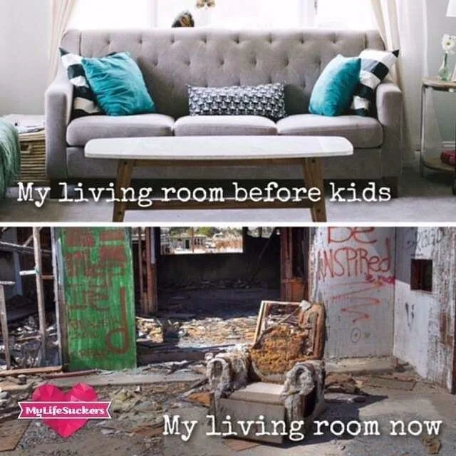 Cleaning Up a Toddler's Mess