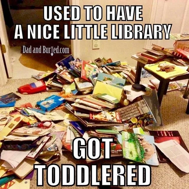 When Toddlers Lovingly Trash Their Books