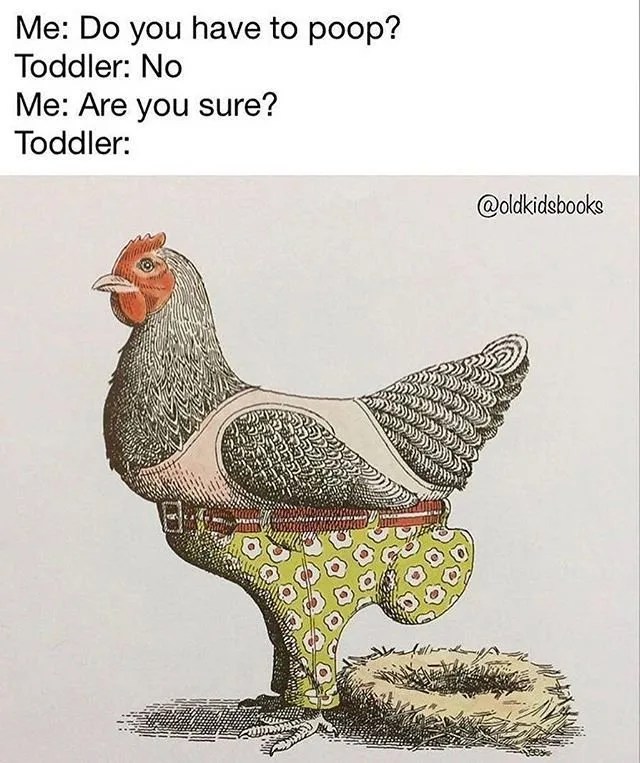 Trying to Potty Train a Toddler