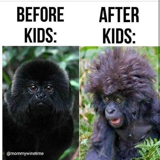 How Parents Look When They Have Toddlers