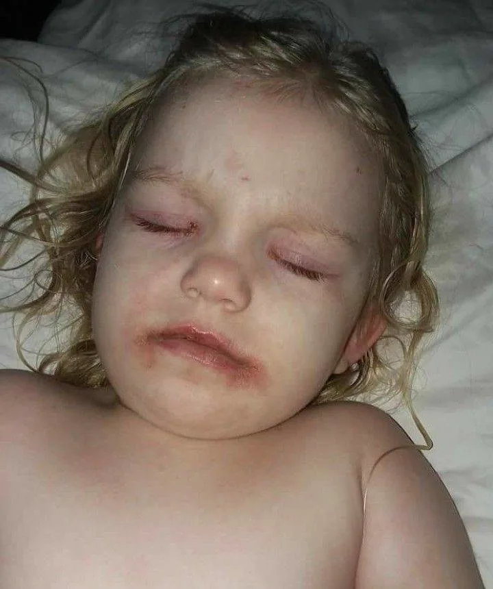 Later, her parents found out that the makeup kit they bought her contained well-known, dangerous chemicals.