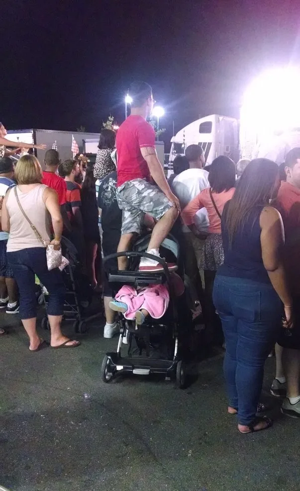 Stroller Dad Fail