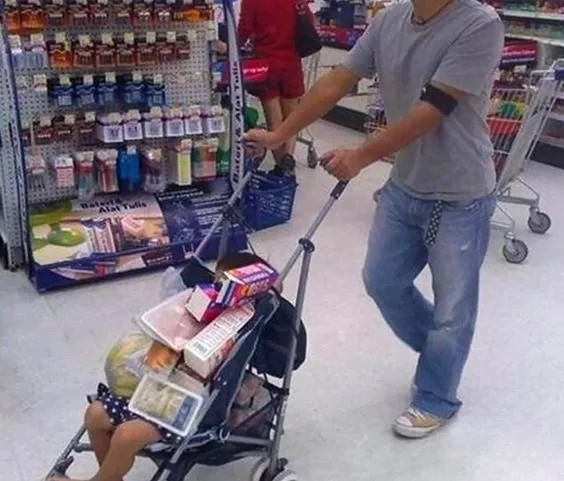 Grocery Store Dad Fail