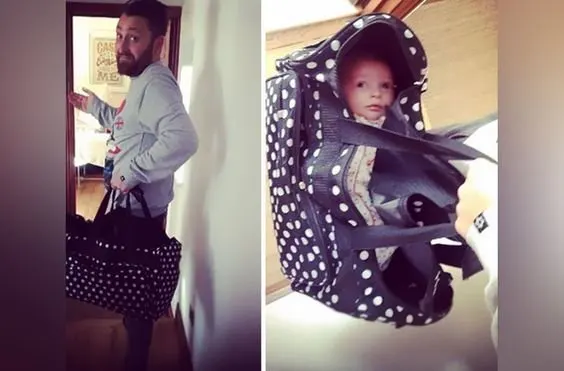 Diaper Bag Dad Fail