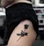Blackout Rose Hip Tattoo-placeholder