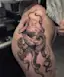 Octopus Hip Tattoo-placeholder
