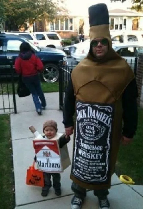 Halloween Costume Dad Fail