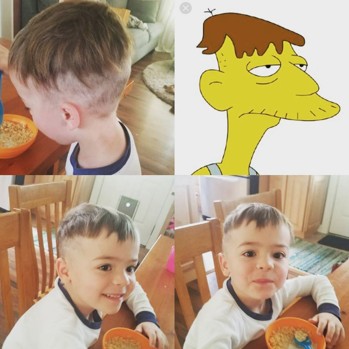 Kid Haircut Dad Fail