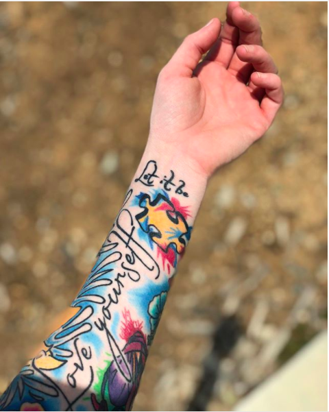 Aggregate more than 79 autism tattoo sleeve super hot - in.eteachers