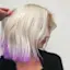 Purple Tips Hair Color-placeholder