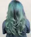 Smokey Aqua Hair Color-placeholder