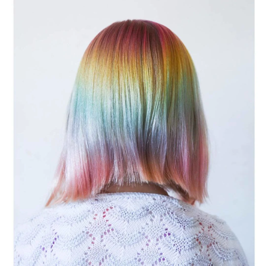Rainbow Beam Hair Color