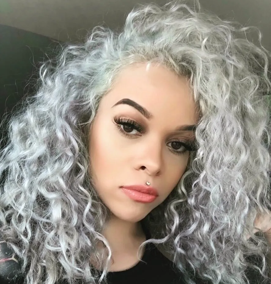 Silver Gray Hair Color
