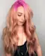 Neon Pink Roots Hair Color-placeholder