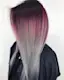 Magenta-Gray Fade Hair Color-placeholder