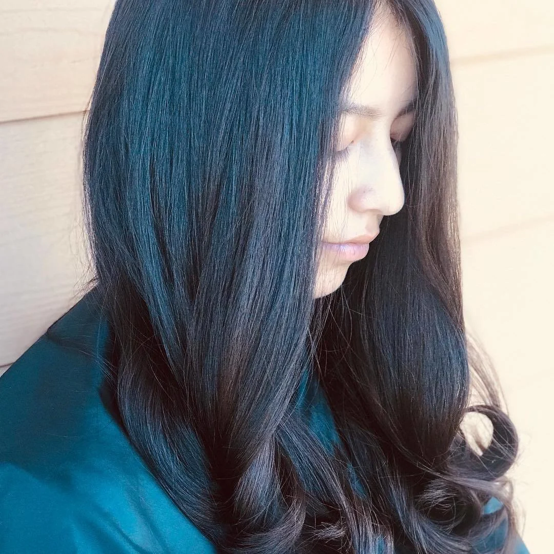 Blue Shine Hair Color