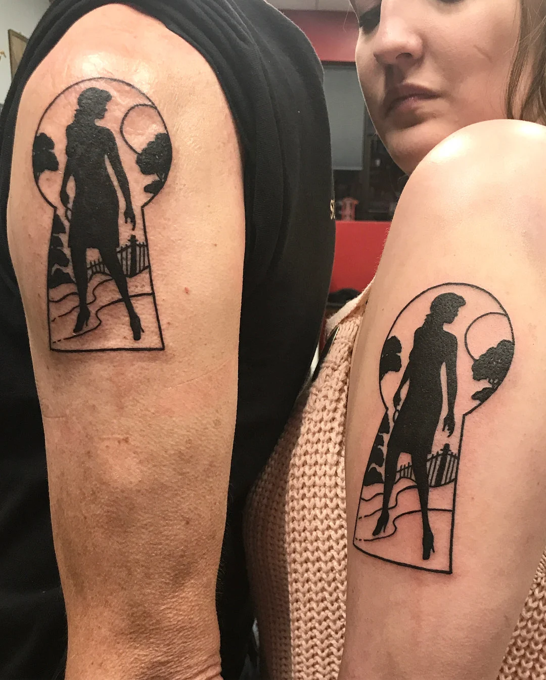 Nancy Drew Father-Daughter Tattoos