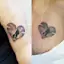 Dotted Heart Father-Daughter Tattoos-placeholder