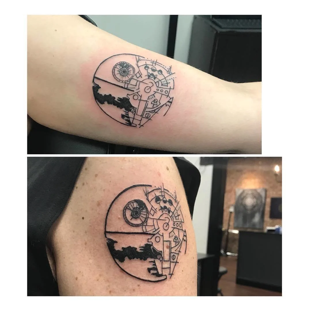 Star Wars Father-Daughter Tattoo